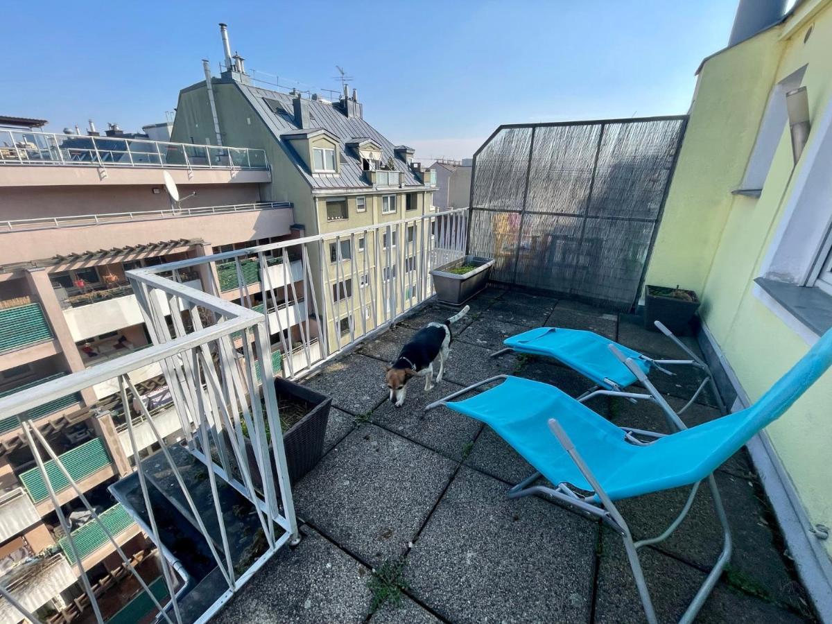Cosy Flat With Huge Terrasse! Long Or Shortterm Lejlighed Wien Eksteriør billede